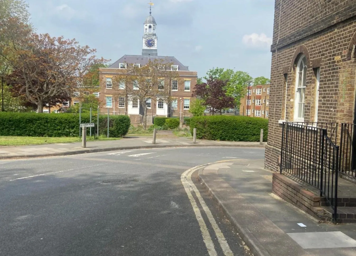 Listed Building Close To River Thames Лондон Великобритания